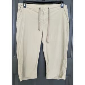 Columbia Omnishield Advance Repellency Women’s Capri Pants Tan/Khaki Size 14-18